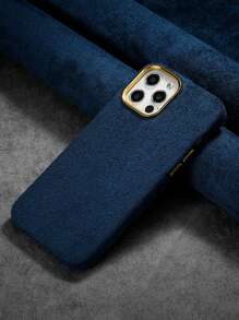 keyunfei Vỏ điện thoại tối giản - Màu xanh lam - Xem 2