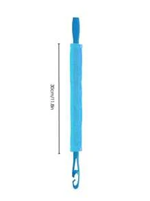 12Pcs Spiral Hair Curler Heatless Water Ripple Hair Curling Roller Diy Styling Tool Set - Blue - View 3