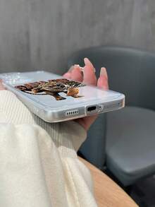 Funda de celular transparente con patrón de tigre - Multicolor - Ver 3