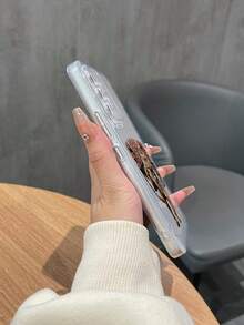 Funda de celular transparente con patrón de tigre - Multicolor - Ver 4