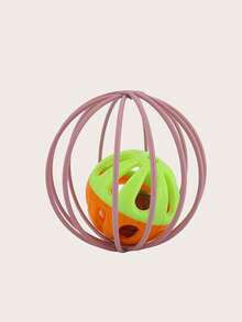 1 pieza con diseño de campana de color al azar gato broma bola para gato para jugando