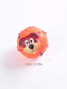 1pc Cartoon Dog Pattern Pet Sound Toy For Dog And Cat For Playing - Multicolor - View 3