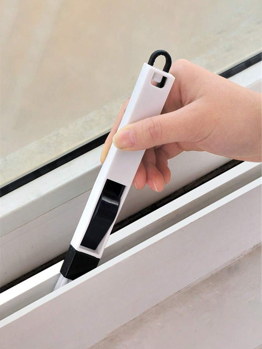 Bàn chải làm sạch kẽ hở đa năng 1pc - Đen và trắng - Xem 1