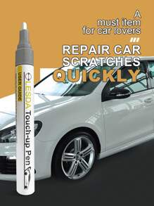 Car Dedicated White Touch-Up Paint Compatible With Volkswagen - White - View 2