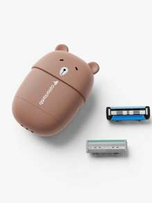 colorlamb Cartoon Bear Design Hair Removal Tool - Brown - View 4