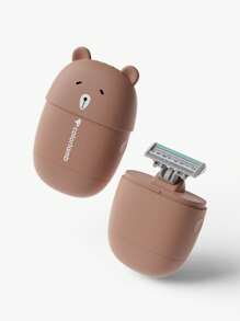 colorlamb Cartoon Bear Design Hair Removal Tool - Brown - View 6