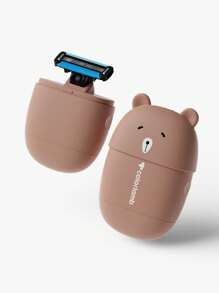 colorlamb Cartoon Bear Design Hair Removal Tool - Brown - View 7
