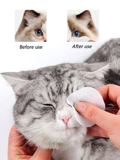 1 Pacote Multifuncional Olho Limpar Para Gatos & Cães