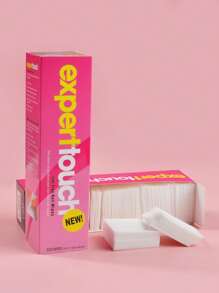 325片装卸甲棉片，指甲清洁湿巾，吸水垫，指甲护理及保养用品 - 彩色 - 查看 9