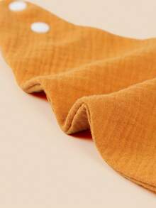 Bebé 3 piezas Babero unicolor