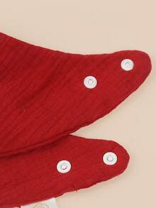 3pcs Baby Solid Bib - Multicolor - View 8