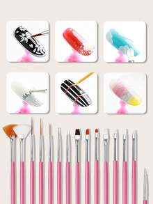 45件適用於美甲沙龍、美甲裝飾工具及美甲diy沙龍家用禮品套裝包含：uv Led凝膠甲油干燥器、甲油卸除器、光敏療法甲油檯燈、電鑽筆、甲油筆、美甲裝飾品、甲油筆、去死皮工具等