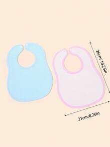 5 chiếc Yếm Sọc Cho Bé Cho Tất Cả Các Mùa - Nhiều màu - Xem 4