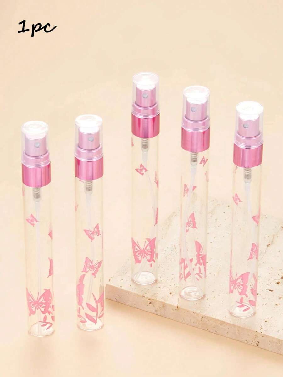 1 chai xịt nước hoa hình con bướm rỗng 5ML - Hồng - Xem 1