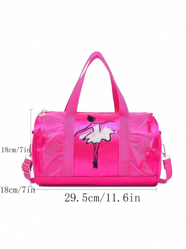 Dance Bag CrossShoulder Dance Bag Ballet Bag pink SHEIN USA