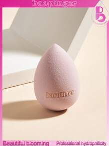 baopinger 1个宝平格粉色太空舱造型美妆蛋，化妆海绵，补妆神器，专业化妆工具，无动物实验，不含乳胶，旅行或外出携带的理想之选，价格实惠，适合作为圣诞礼物、化妆品、化妆工具、平价好物、礼品、女士礼品、圣诞礼物 - 淺粉色 - 查看 3