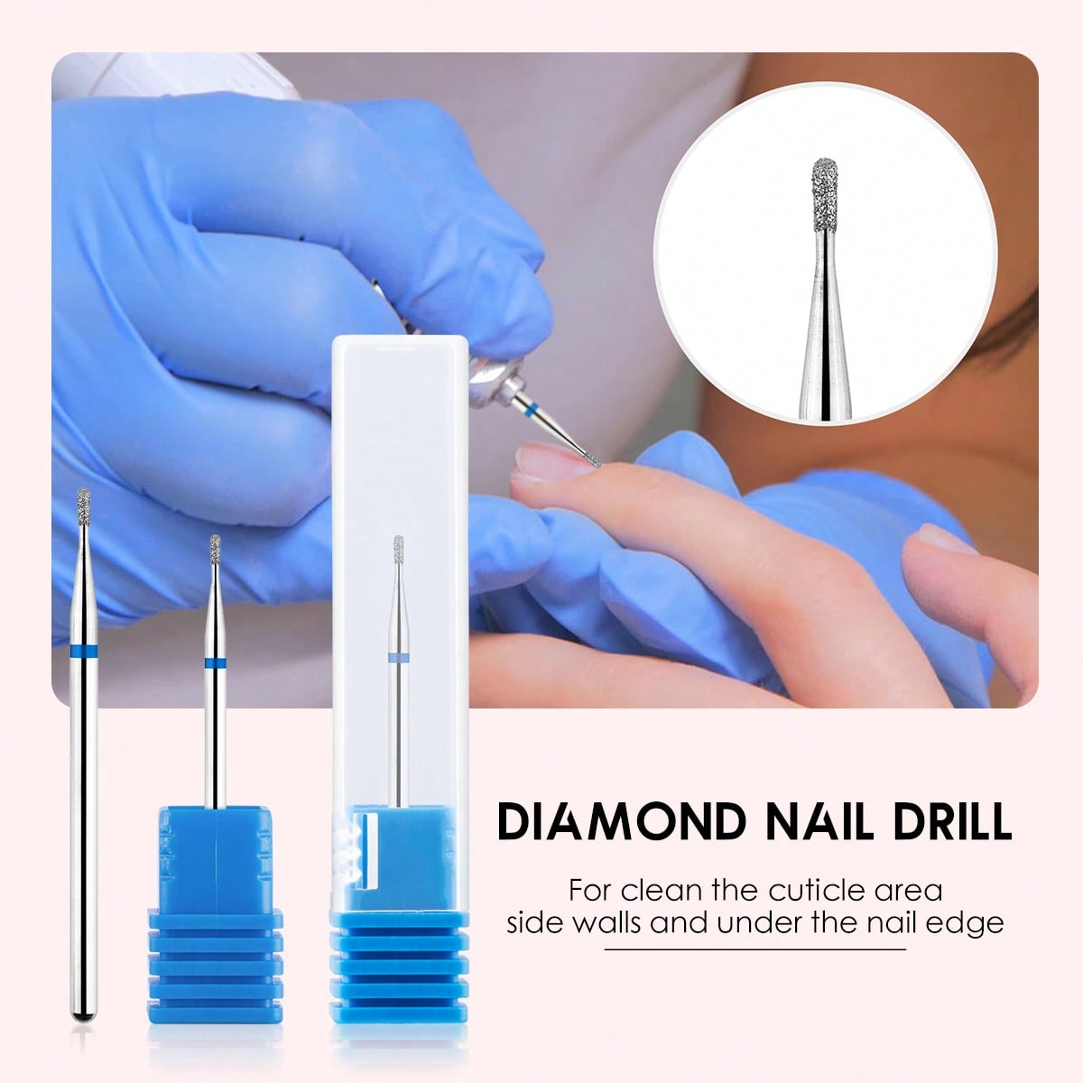 Nail Drill Bit, 1pc Professional Tungsten Carbide Sliver Nail Gel Cuticle Remover Drill Bit For Nail Preparation,Nail Supplies,Nail Tools,Nail Art Tools,Back To School,Nails,Nail Tools For Press On Nails,Manicure Pedicure Tools
