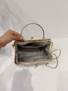 Cute Sweet Style White Lace Bag Three-Dimensional Flower Shoulder Bag - White - View 5