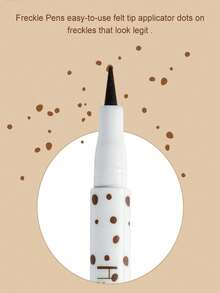 HANDAIYAN 1ml Natural Freckle/Mole Pen, High Pigment Waterproof, Easy To Apply, Creates Refined Makeup Look, Suitable For Parties, Festivals, Daily Makeup, Halloween, Christmas, Autumn/Winter. Also Applicable For Camping, Travel, Gatherings And Other Fashionable Makeup Occasions. Cosmetic Product, Face Painting, Makeup, Suitable For Women, Winter/Spring, Suitable As Birthday, Valentine's Day, Mother's Day Gift, Carnival Party. Best Color Choice For Y2K Fancy Fashion - 01 Natural - 查看 2