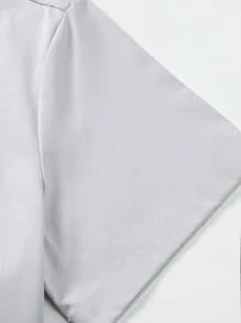 Manfinity Homme Men Ombre Button Up Shirt Without Tee - Grey - View 4