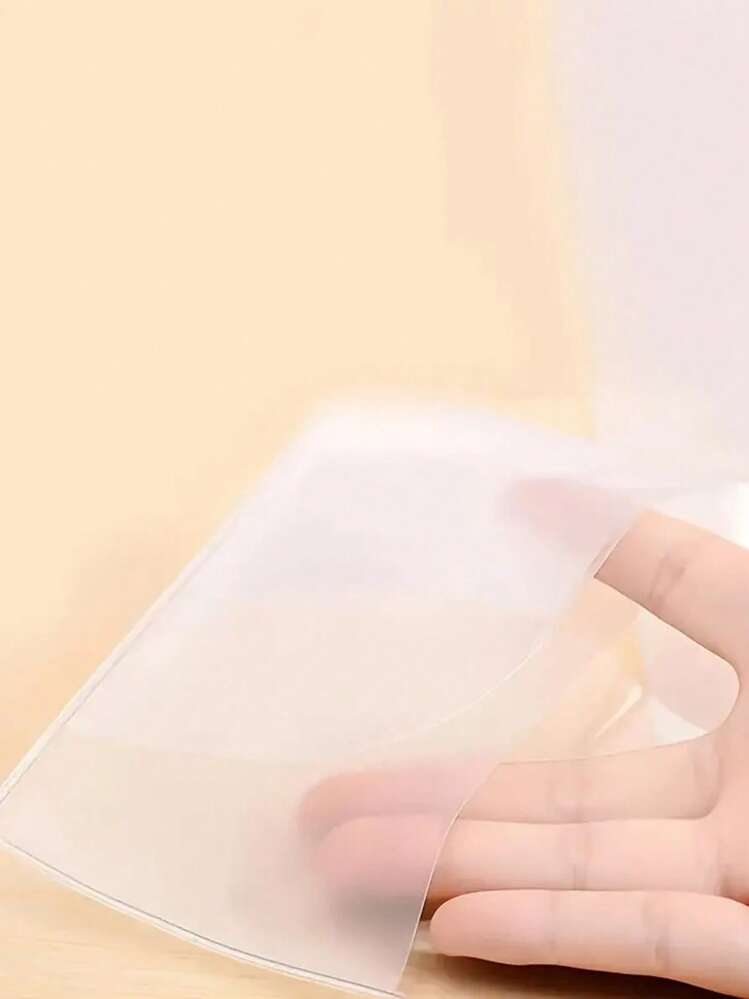 3 piezas Estuche para pasaporte transparente protectora tarjeta de identificación impermeable - transparente - Añade 3
