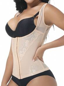 Contrast Lace Waist Trainer
