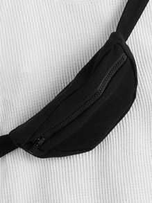 SHEIN Baby Boy Solid Tank Top & Shorts & Bag