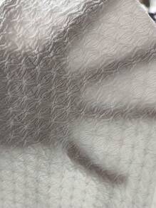 SHEIN LUNE 素色口袋貼布背心上衣 - 白色 - 查看 7