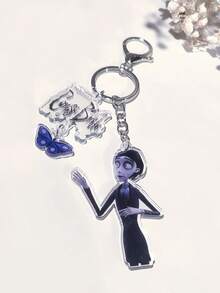 Corpse Bride | ROMWE Dây đeo & móc khóa nữ - Bạc - Xem 2