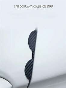 4 miếng dán chống va chạm cửa xe chắc chắn - màu đen - Xem 7