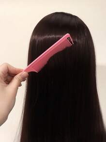 1 chiếc lược chải tóc đuôi chuột, lược, lược chải tóc, lược chải cạnh, lược chải tóc, lược chải tóc, lược chải tóc, lược gỡ rối, lược chải đầu tròn, lược chải tóc mini, bộ lược chải tóc, lược gỗ - Hồng - Xem 4