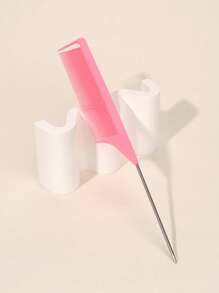 1 chiếc lược chải tóc đuôi chuột, lược, lược chải tóc, lược chải cạnh, lược chải tóc, lược chải tóc, lược chải tóc, lược gỡ rối, lược chải đầu tròn, lược chải tóc mini, bộ lược chải tóc, lược gỗ - Hồng - Xem 5