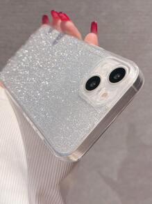 金屬亮絲手機殼 - 銀色 - 查看 4