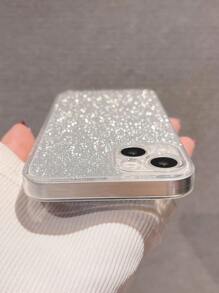 金屬亮絲手機殼 - 銀色 - 查看 5