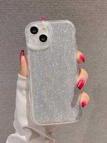 Funda para móvil brillante - Plateado - Ver 1