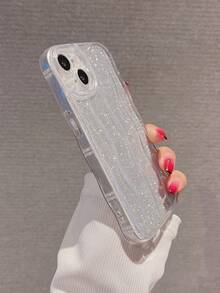 Funda para móvil brillante - Plateado - Ver 2