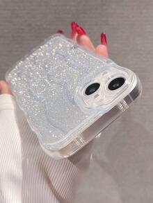 Funda para móvil brillante - Plateado - Ver 5