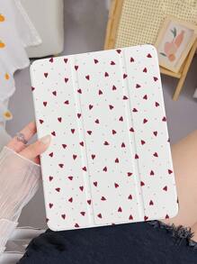 Vỏ hoa văn trái tim có ngăn đựng bút chì Tương thích với iPad - Nhiều màu - Xem 1