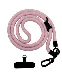 極簡防摔手機掛繩 - 粉色 - 查看 1