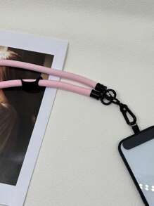 極簡防摔手機掛繩 - 粉色 - 查看 3