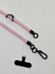 極簡防摔手機掛繩 - 粉色 - 查看 4