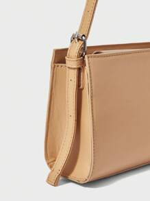 BizChic Medium Bag Minimalist Adjustable Strap - Apricot - View 4