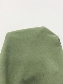 SHEIN VCAY 肩上打結荷葉邊娃娃裙