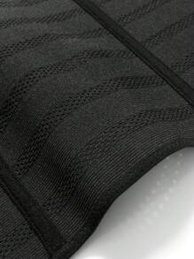 Plus Hook And Eye Waist Trainer - Black - View 7