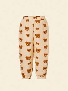 Cozy Pixies Đứa bé trai 2 Miếng Sọc & Đồ họa Hoạt hình Quần thể thao - Nhiều màu - Xem 4