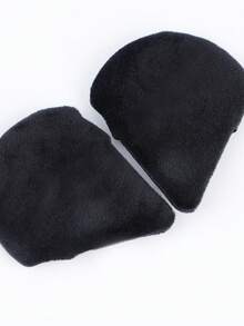 13pcs Makeup Brush Set + 2pcs Triangle Makeup Sponges, Black - Black - View 7