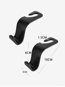 2pcs Multifunctional Car Hook