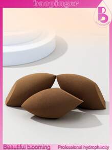 baopinger 3 piezas de esponjas ovaladas de doble corte de color marrón oscuro para maquillaje facial, transpirables y fáciles de transportar, esponjas de maquillaje para mezclar loción en el rostro, para uso húmedo y seco, la primera opción para herramientas de belleza y maquillaje, libres de líquido, crema y polvo, maquillaje, barato, decoración de habitaciones, tocador, viajes, dormitorio, accesorios de maquillaje, borla, difuminador de maquillaje, borla de polvo, esponja de maquillaje, barato, rellenos de calcetines, maquillaje, herramientas de maquillaje, cosas baratas, regalos, regalos para mujeres, regalos de Navidad - Café integral - Ver 8