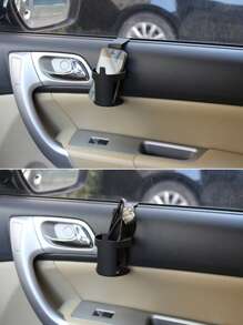 1 chiếc Giá đỡ cốc xe hơi đa chức năng - màu đen - Xem 4