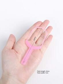 1Pc Tongue Scraper,Tongue Cleaner Tongue Brush Copper Tongue Gum Tongue Oral Cleaning Tool Oral Hygiene Tool - Pink - View 6